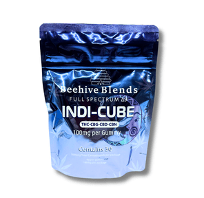 Beehive Blends - CBD Indi-Cube Full Spectrum Gummies - 30 pack