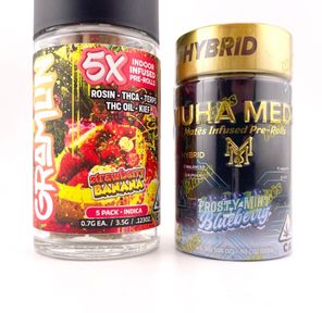 *Deal! $99 Pick (3) Preroll Packs by Gramlin & Muha Meds