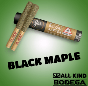 Black Maple .5g Preroll 2 Pack (1g Total) (@Jarcannabis2.0)