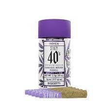 Stiiizy 40's 5pk Biscotti $24