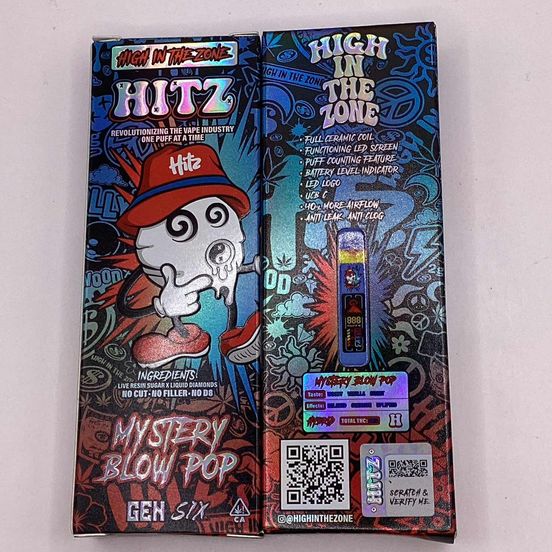 HITZ - Disposable - Mystery Blow Pop - 2G at Goodies | Sweede HITZ - Disposable - Mystery Blow Pop - 2G at Goodies | Sweede