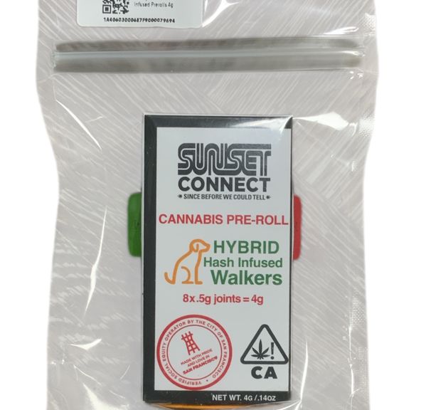 Sunset Connect - Cherry Marker 8 Pk Infused Prerolls 4g