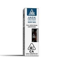 ABX Jack Herer Cartridge .5g 66.00% THC