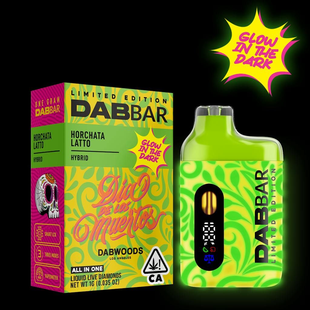 Dabwoods - Dab Bar Liquid Diamond - Horchata Latto Limited Edition 1g