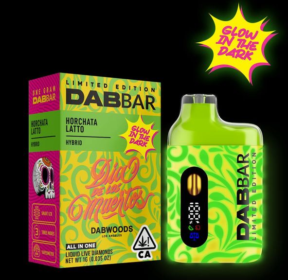 Dabwoods - Dab Bar Liquid Diamond - Horchata Latto Limited Edition 1g