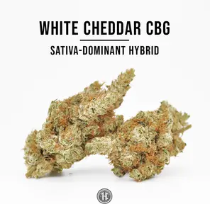CBG Hemp Flower - White Cheddar