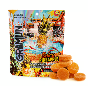 Live Rosin Gummies Spicy Pineapple 100mg 35.00 g