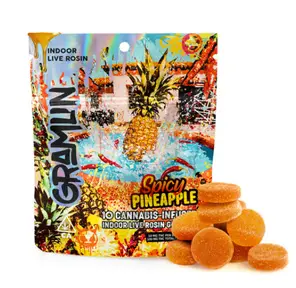 Gramlin - Live Rosin Gummies Spicy Pineapple 100mg - 35 g