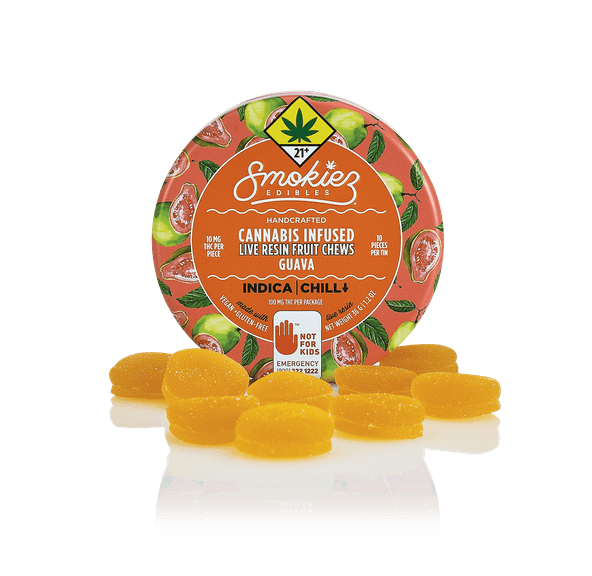 Smokiez LR Gummies Guava 100mg