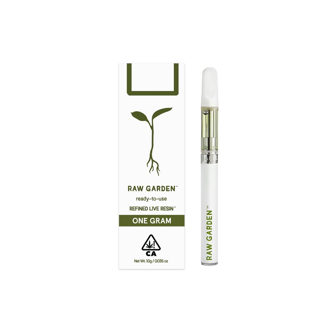 Raw Garden- Key Lime Cookies Refined Live Resin AIO 1g (S)