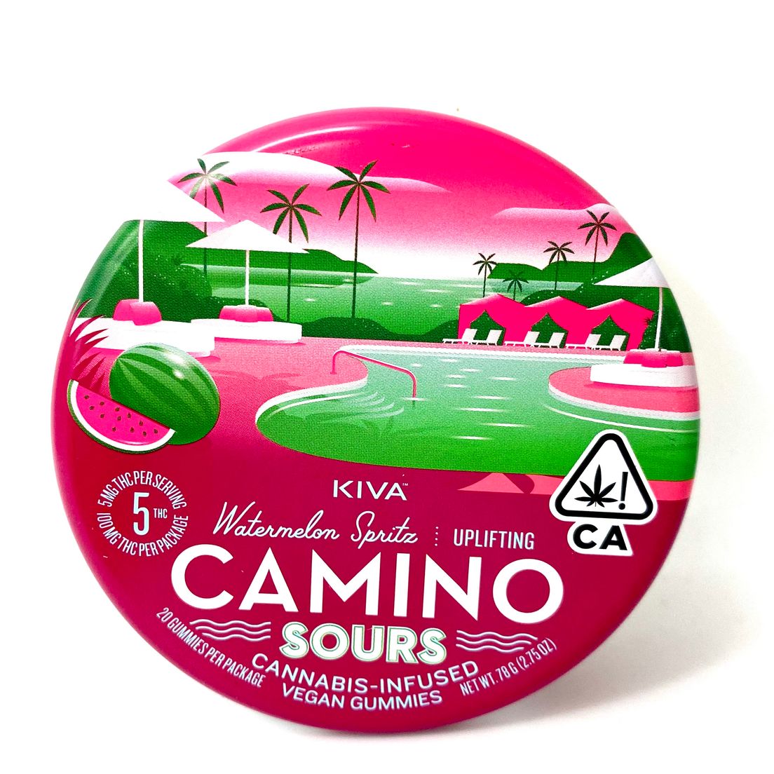 Camino - Sours - Watermelon Spritz - 100mg / 10ct