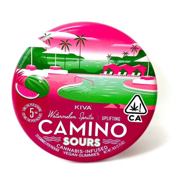 Camino - Sours - Watermelon Spritz - 100mg / 10ct