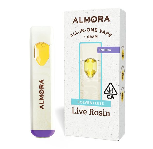 Almora Farm - 1g AlO - Solventless Live Rosin - Master Kush