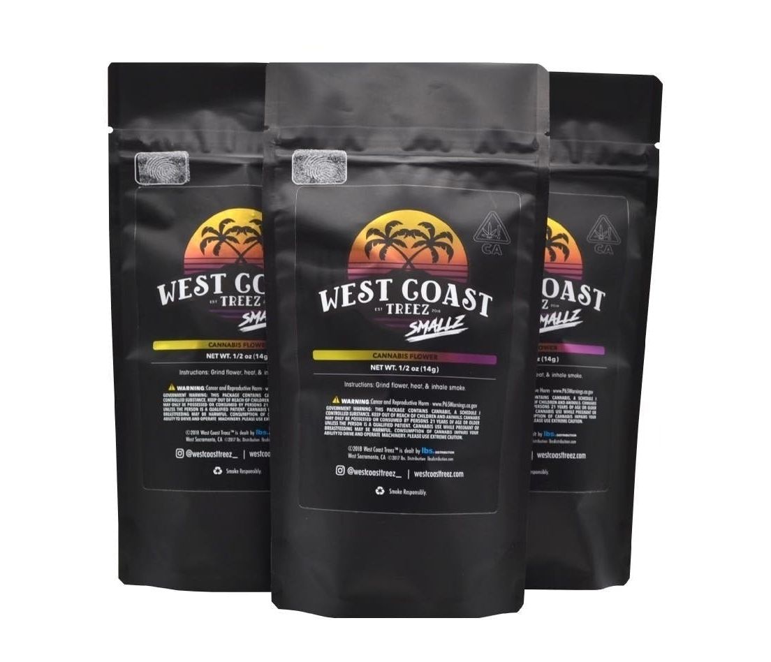 West Coast Treez - Gary Peyton - Indica - smallz (14 gram)