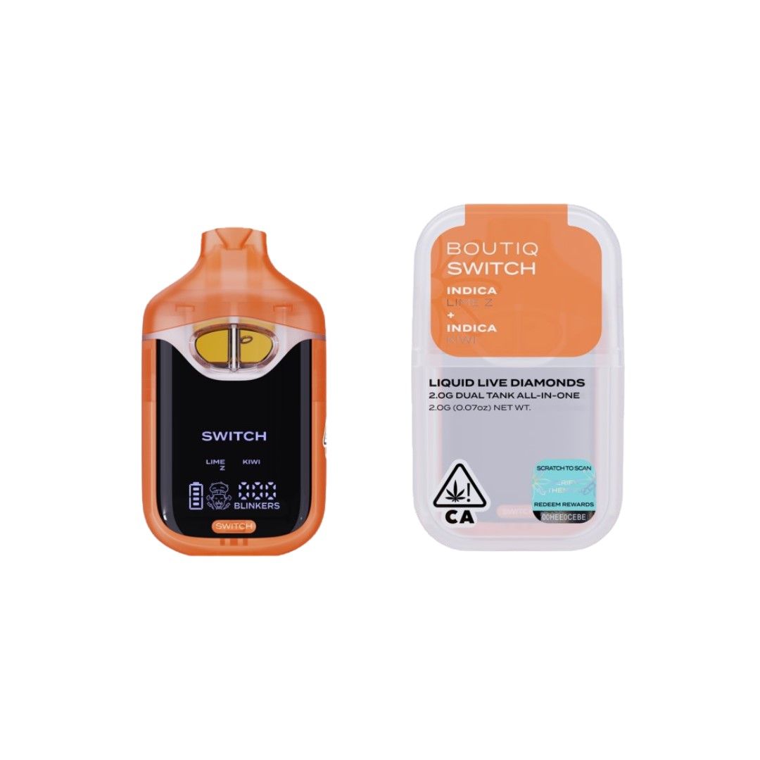 Boutiq Dual Pack AIO Vape Lime-Z x Kiwi 1g