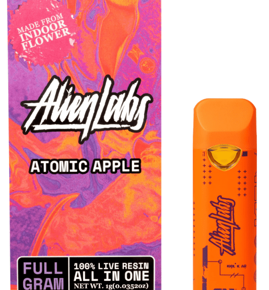 Alien Labs - Atomic Apple - Live Resin Disposable Vape - 1g - Hybrid