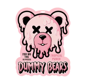 200mg Tropical Punch THC Dummy Bears