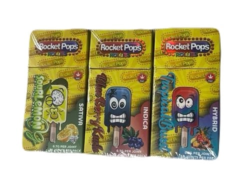 Rocket pop Rollies (pre rolls ) $40.