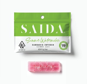 Saida - Gummy Bar - Summer Watermelon 100mg - 13 g