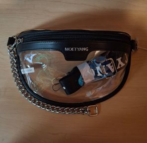 Apparel - Purse Handbag See Through