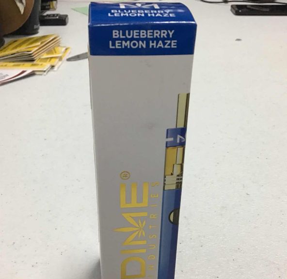 Blueberry Lemon Haze Dime Vape Cart 1g