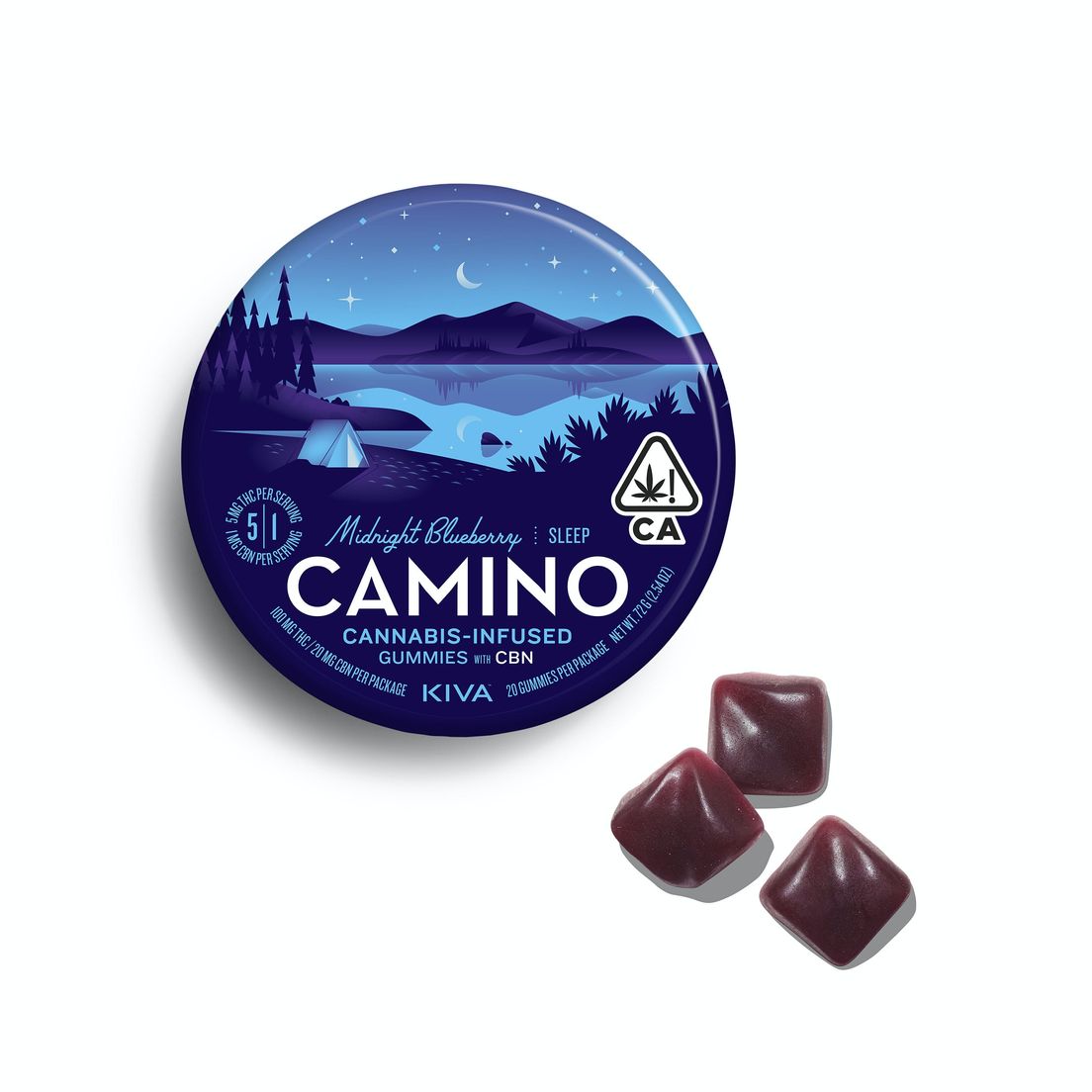 Camino Midnight Blueberry $18