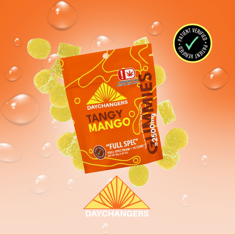 Day Changers - 2500mg Full Spectrum - Tangy Mango - 10ct.
