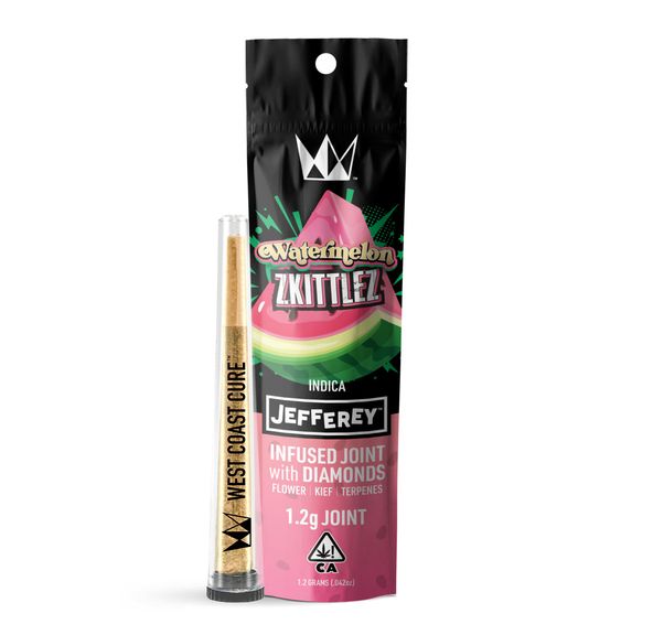 Watermelon Zkittlez - 1.2G Jefferey Infused Joint