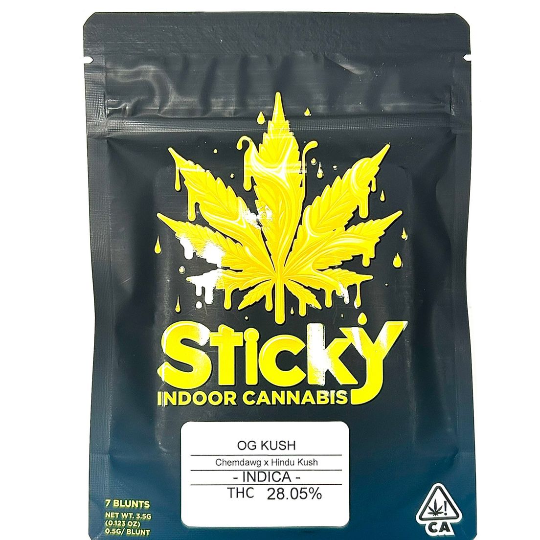 B2 GET PREROLL - STICKY - OG Kush - Mini blunts - 7pk x 0.5g = 3.5g