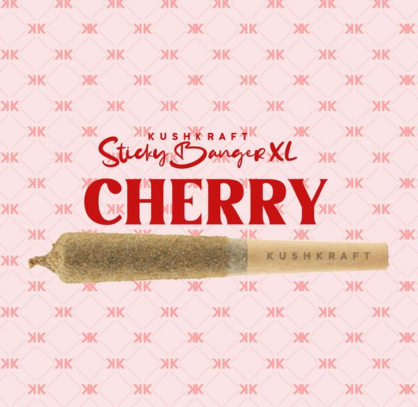 1 x 2G XL Infused Sticky Banger Indica Cherry by KushKraft