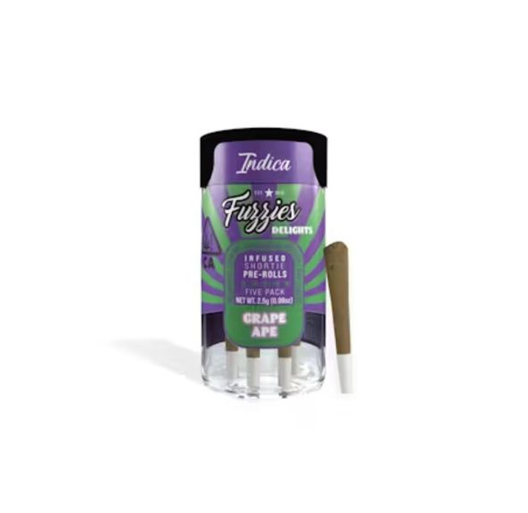 Delights Pre-Roll 5-Pack - Grape Ape - Indica