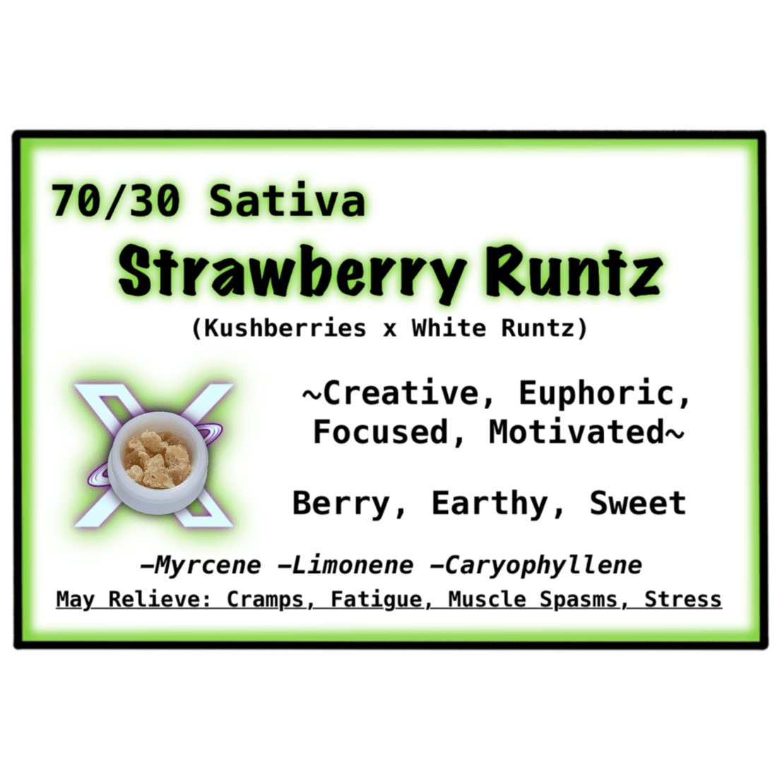 Strawberry Runtz RESIN 1g