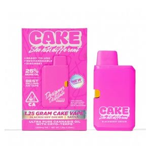 Cake - Blackberry Dream Designer Distillate Disposable Vape 1.25g