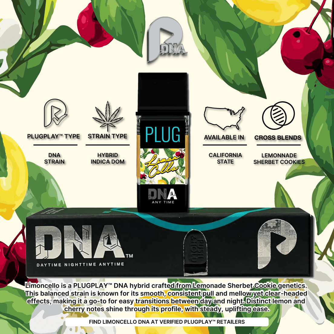 Plugplay - DNA: Limoncello - 1 g
