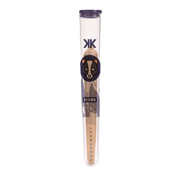 0.8g Skunk Indica Pre Roll by KushKraft