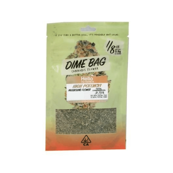 Dime Bag Flower Pre-Ground Pineapple Cream 3.5g