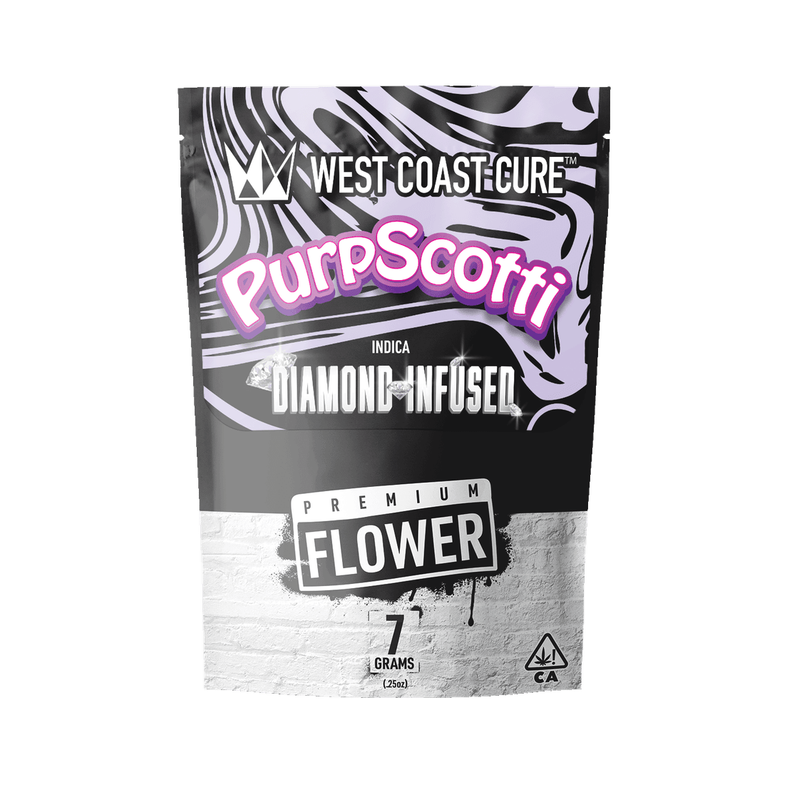 Purpscotti - 7G Diamond Infused Premium Flower