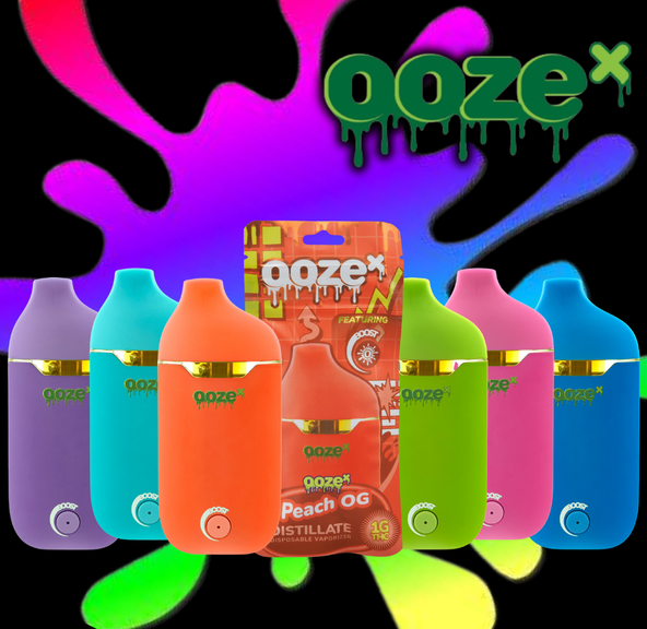 OozeX 1g Disposable - Peach OG