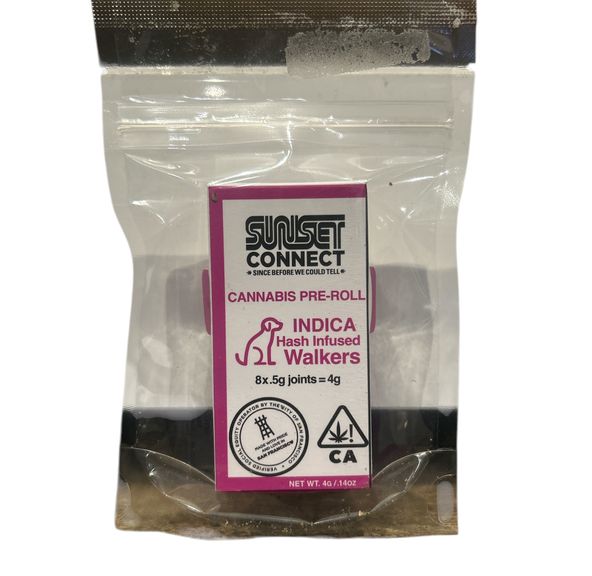 Sunset Connect - Blackberry Bubblegum 8 Pk Infused Prerolls 4g