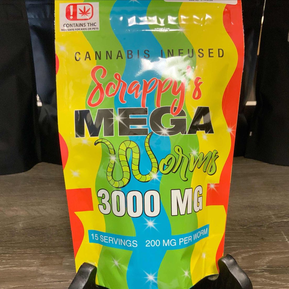 Scrappy Mega Worms 3000mg