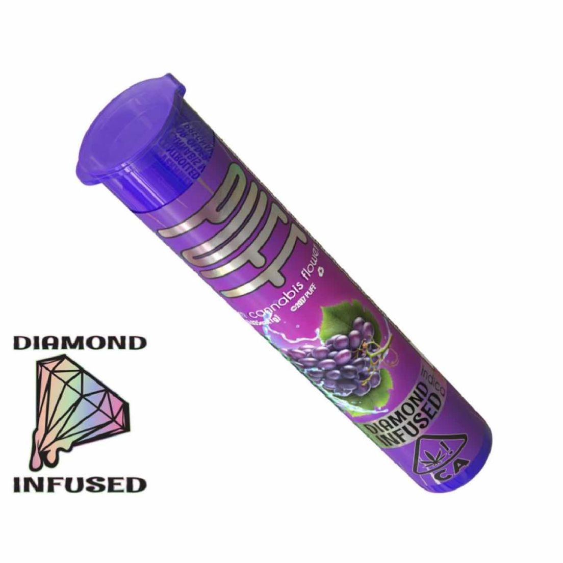PUFF - Grapeness - Diamond Infused Pre Roll 1g