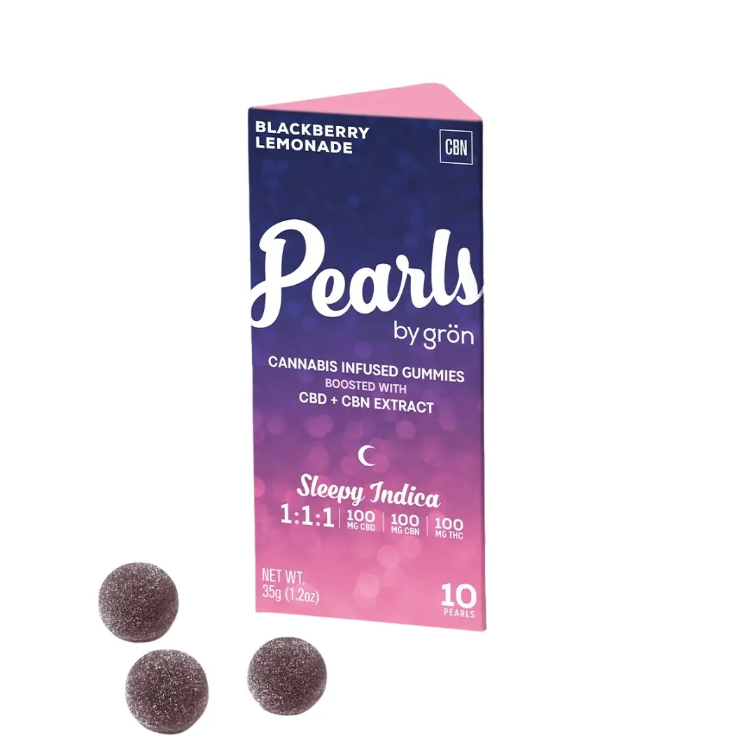 Pearls Gummies Blackberry Lemonade 1:1:1 THC / CBD / CBN