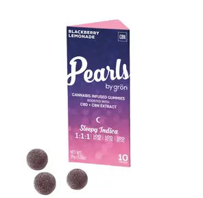 Pearls Gummies Blackberry Lemonade 1:1:1 THC / CBD / CBN