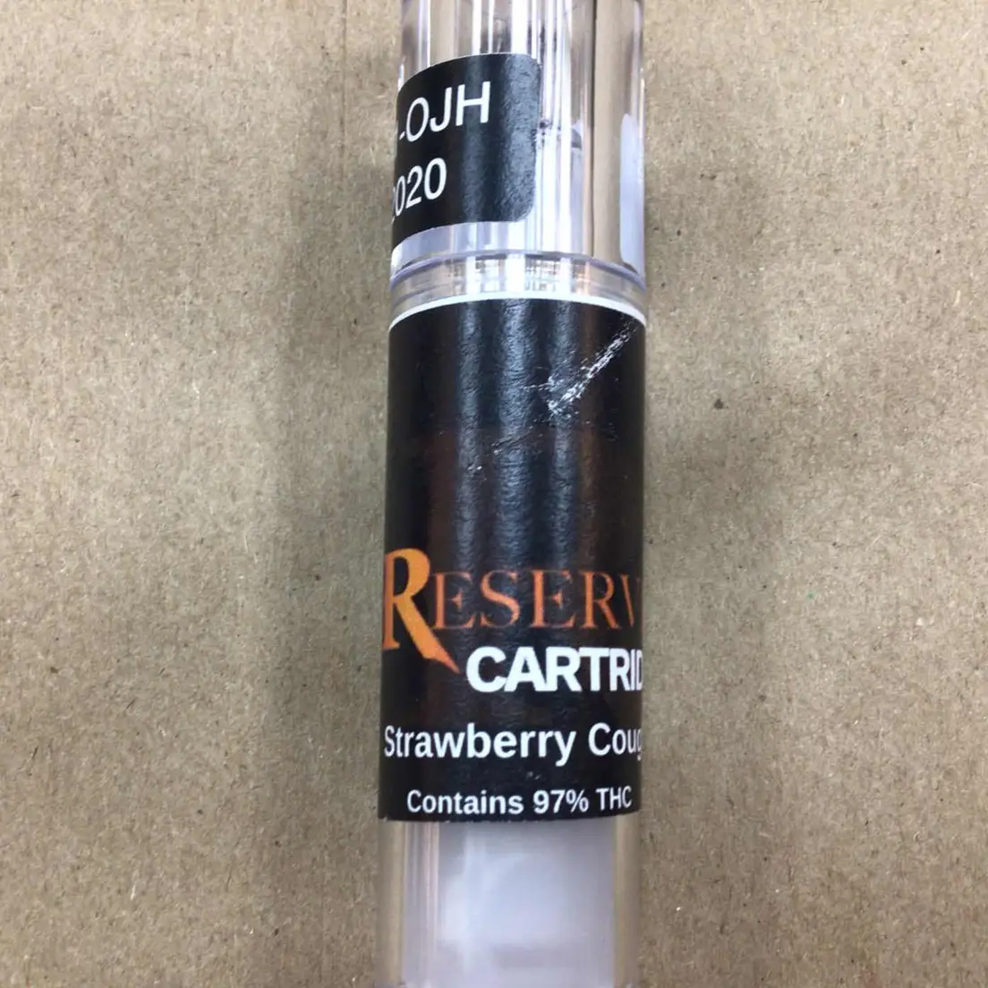 High tunes 1 gram Strawberry Cough cart