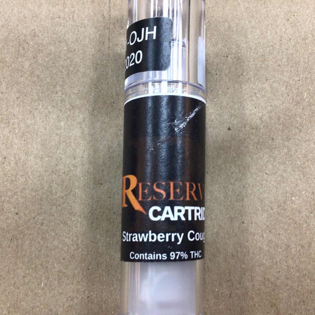 High tunes 1 gram Strawberry Cough cart
