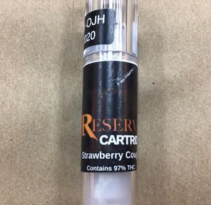 High tunes 1 gram Strawberry Cough cart