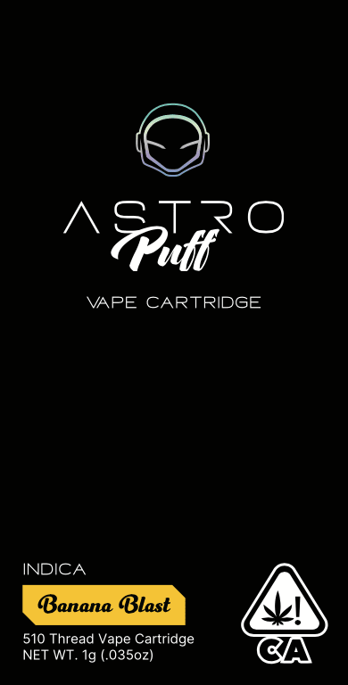 Astro Puff - Banana Blast Cartridge (510) 1g
