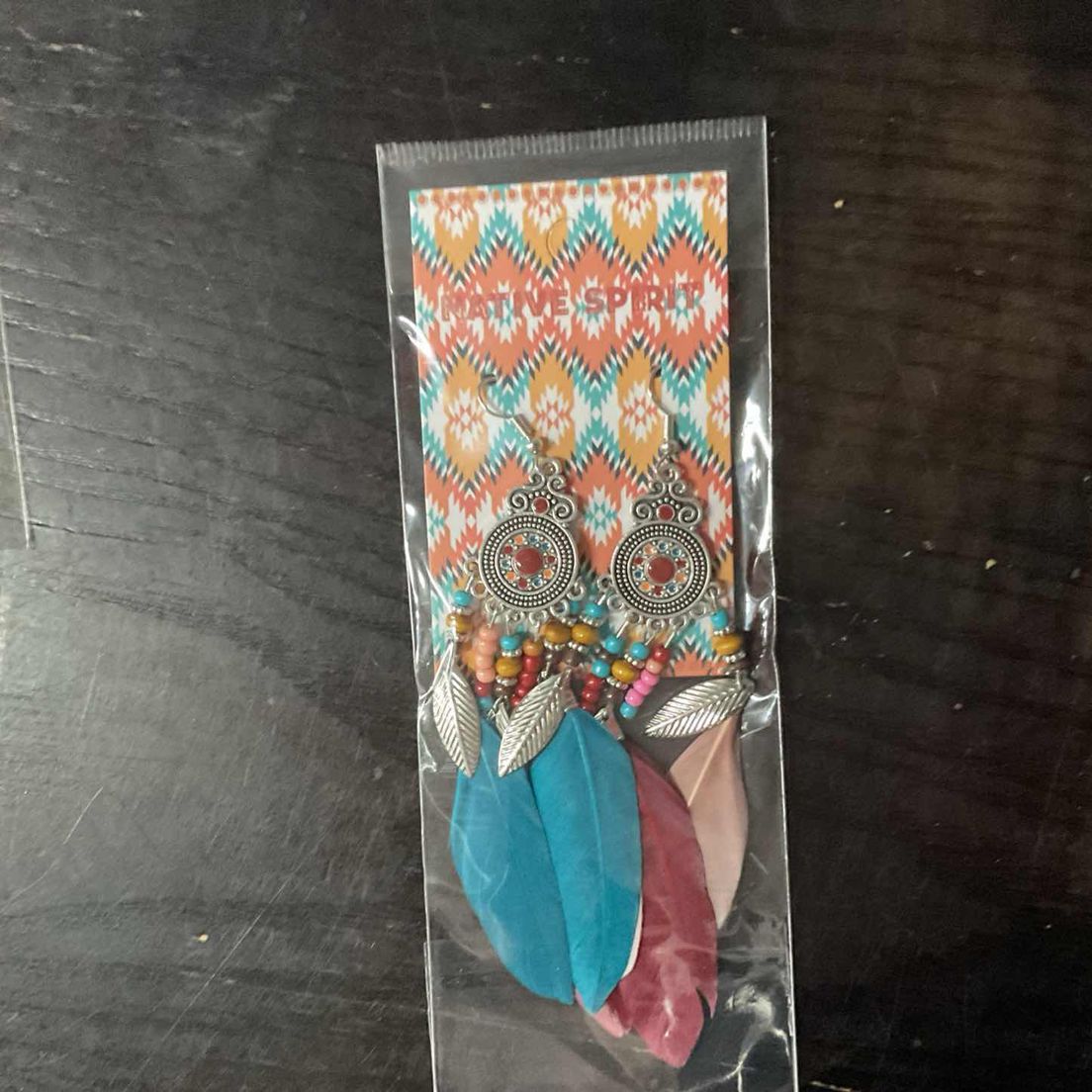 native spirit Feather Earrings $9