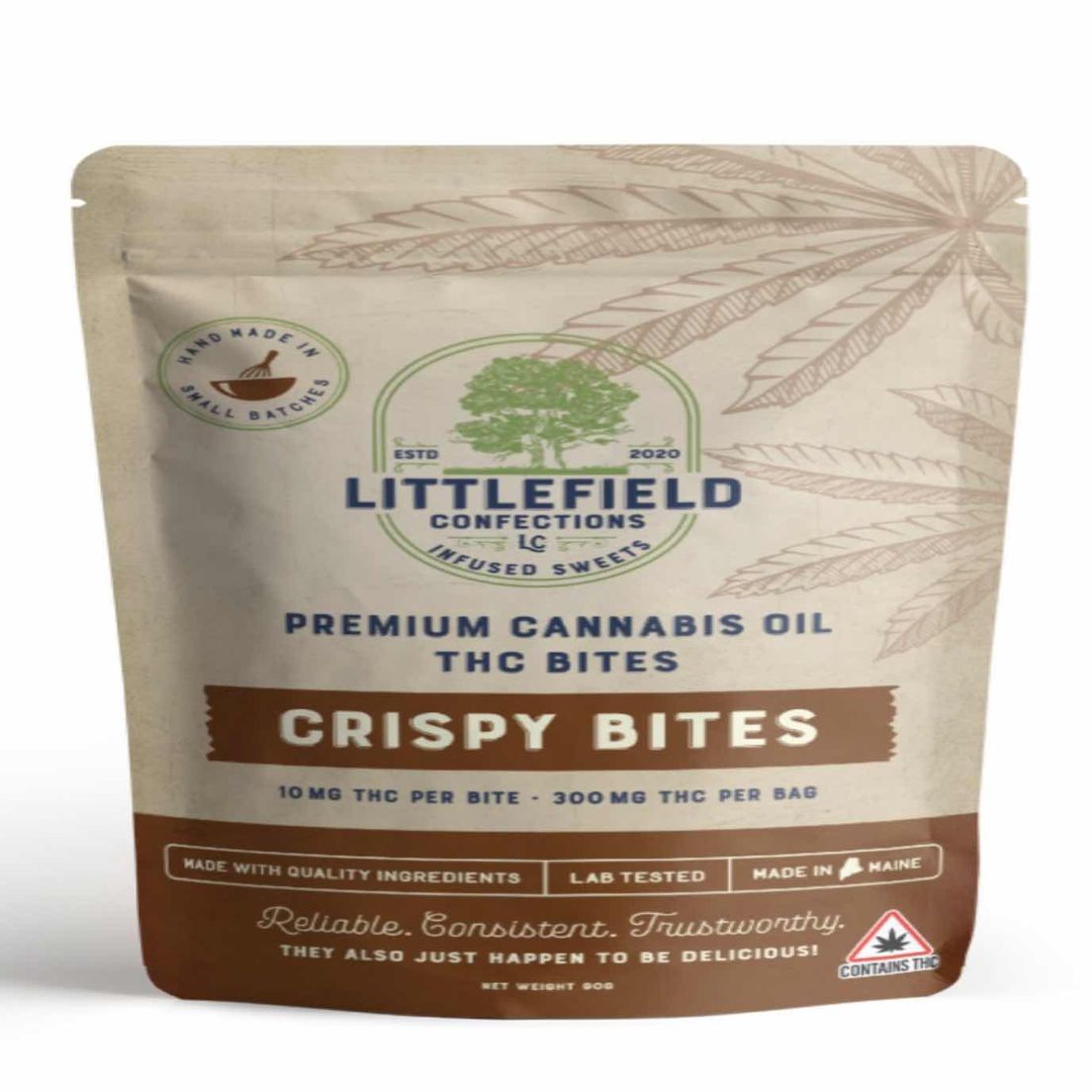 Crispy Bites 300mg Littlefield