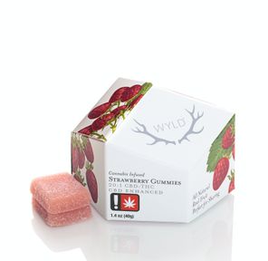 Wyld — Strawberry 20:1 CBD Hybrid Enhanced Gummies 200:10mg 40.00 g